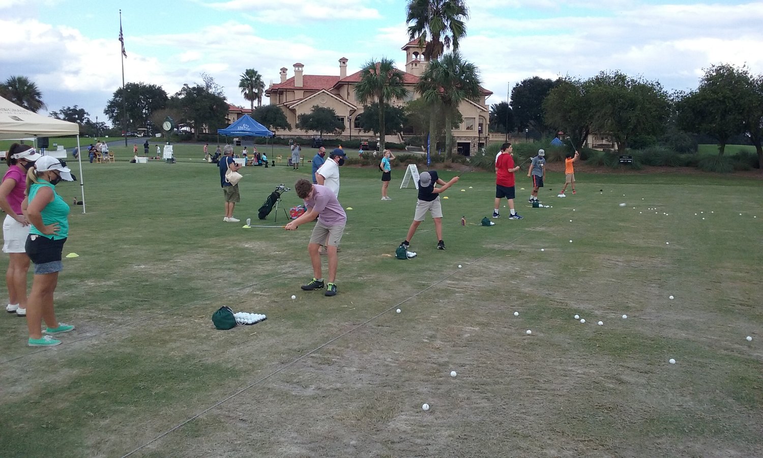 Children and youths with special needs were treated to a day of fun at TPC Sawgrass this week during the Tesori Family Foundation’s All-Star Kids Clinic.